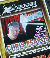 Chris Psaros trading card